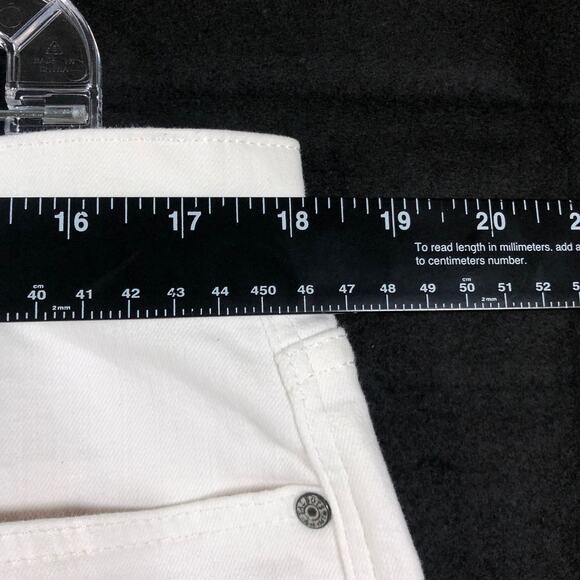 Talbots Womens Jeans White Simply Flattering Collection Jegging Crop Stretch 16 - Picture 7 of 13